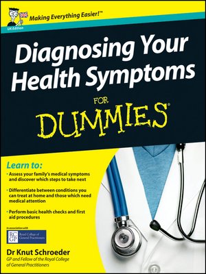 cover image of Diagnosing Your Health Symptoms For Dummies